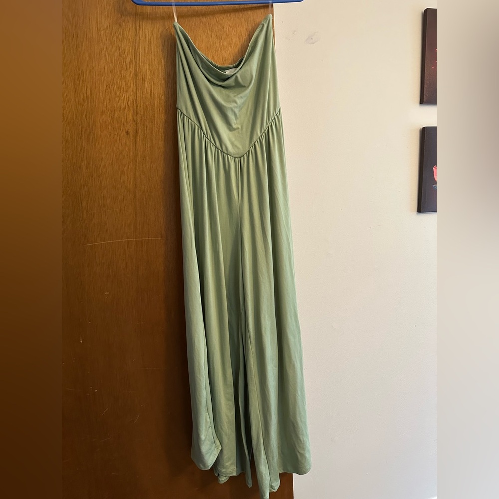 Worn once mint green jumpsuit size small perfect